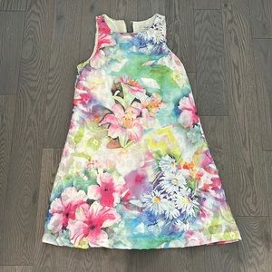 Sleeveless Floral Dress size 4P